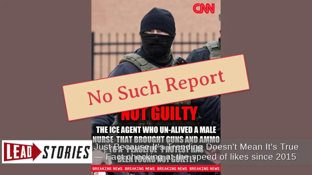CNN Did Not Report on Alex Pretti Shooting Case Verdict