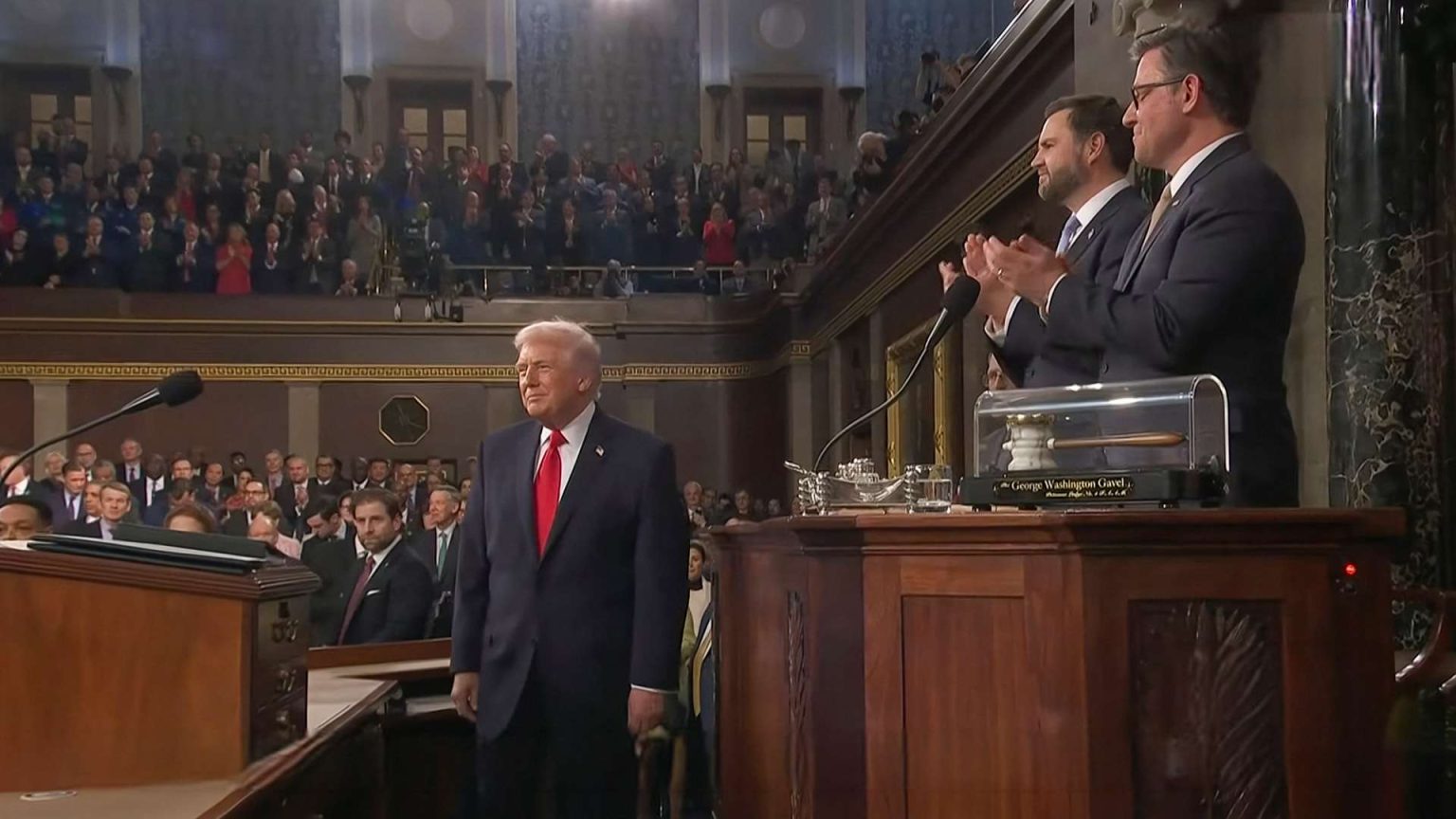 Trump’s State of the Union Address Emphasizes Tariff Policies, Contains Inaccurate Statements