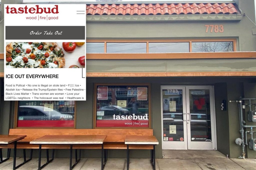 Pizza Restaurant Sparks Controversy with Political Messaging Against Immigration Enforcement