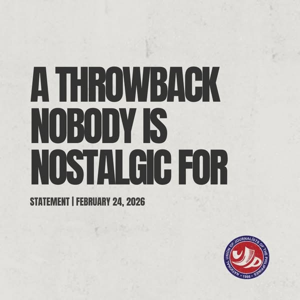 NUJP Rejects Claims by Duterte’s Lawyer Against Media Coverage