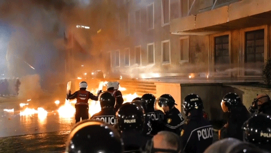 European Capital Rocked by Violent Protests Amid Government Corruption Probe