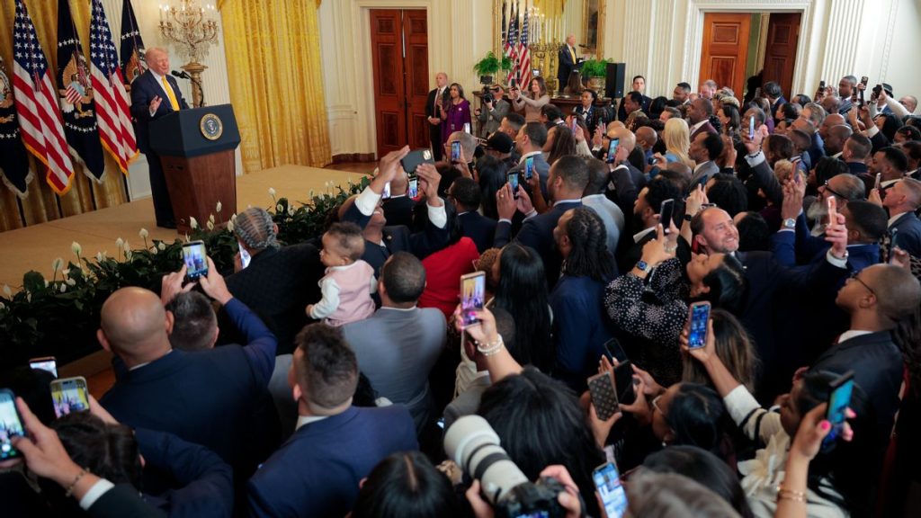 Fact Check: Video Confirms White House Black History Month Guests Chanted ‘4 More Years’