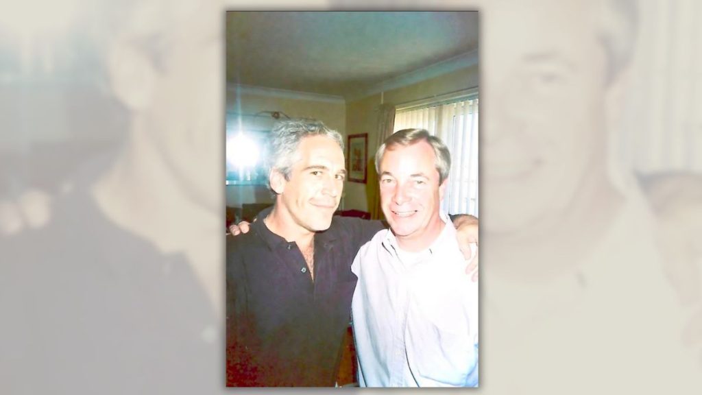 Fact Check: Image of Epstein with Nigel Farage Is Fabricated