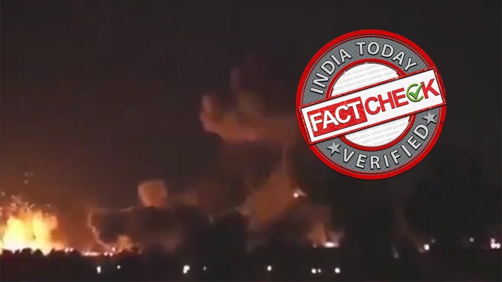 Fact Check: Old, Unrelated Video Falsely Circulated as Pakistan Strike on Afghanistan