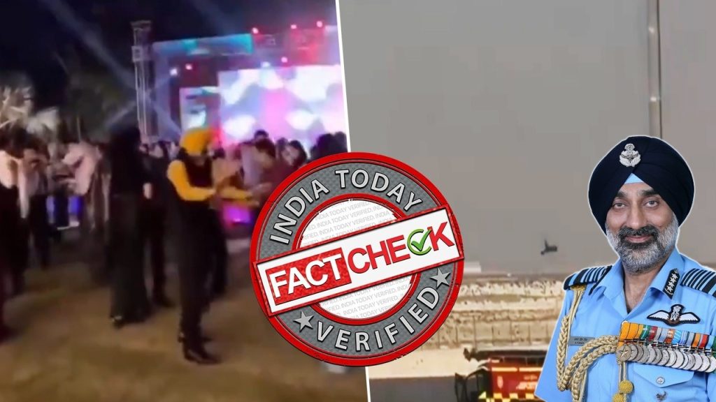 Fact Check: Video of Air Chief Marshal Dancing Predates Tejas Aircraft Controversy