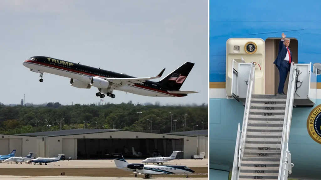 Air Force One Adopts New Red, White, and Blue Design, Replacing Historic Kennedy-Era Paint Scheme