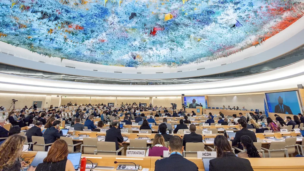 UN Human Rights Council Chief Interrupts Speaker Criticizing US-Sanctioned Official