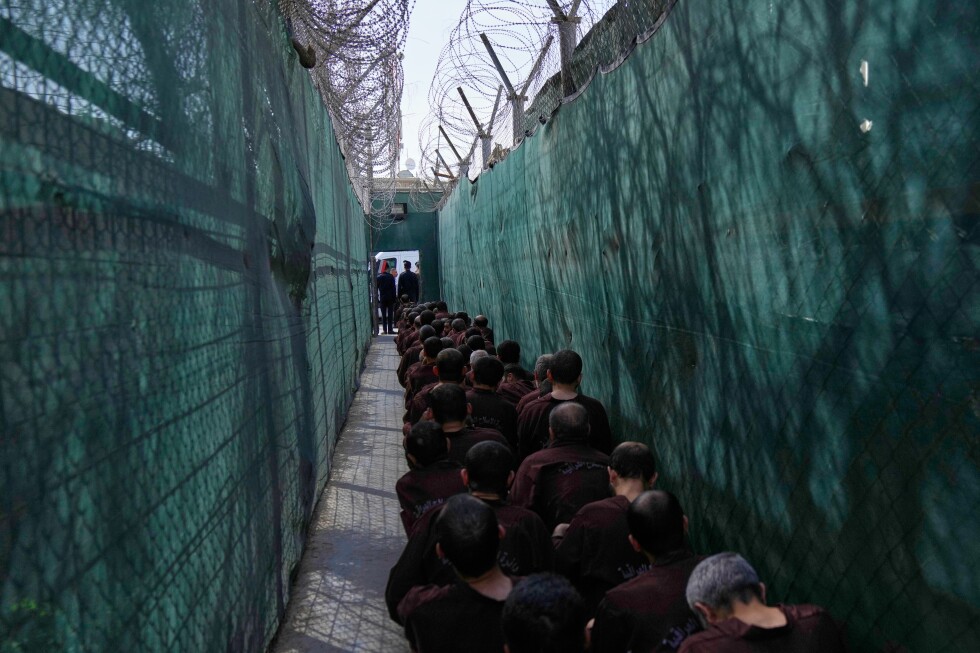 Photos of Islamic State suspects interrogated at Baghdad prison before trials