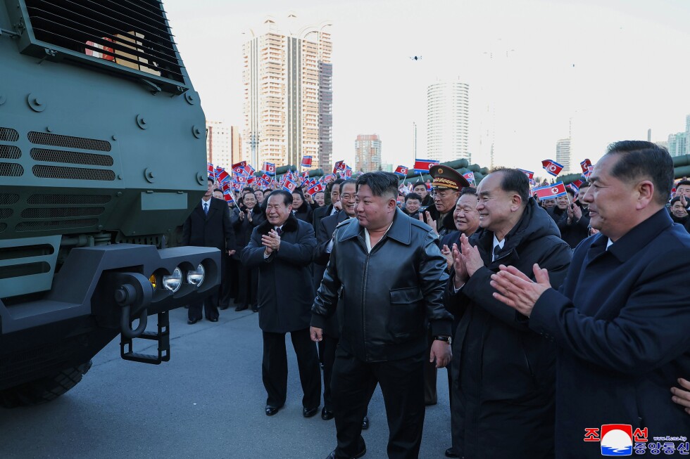 North Korean leader deploys 50 new rocket launchers ahead of major party congress