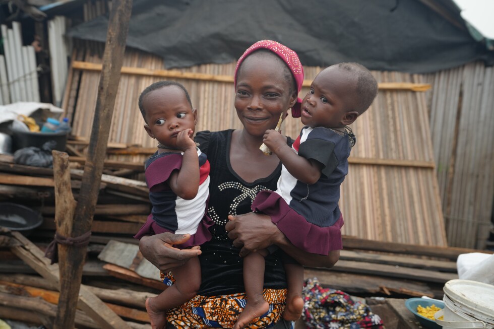 Mass evictions in Lagos displace thousands including baby twins now living in a canoe