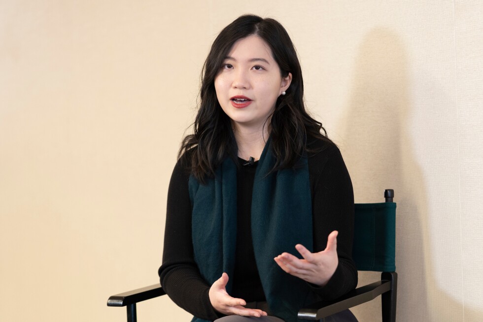 Exiled activist Anna Kwok vows to keep fighting after Hong Kong jails her father