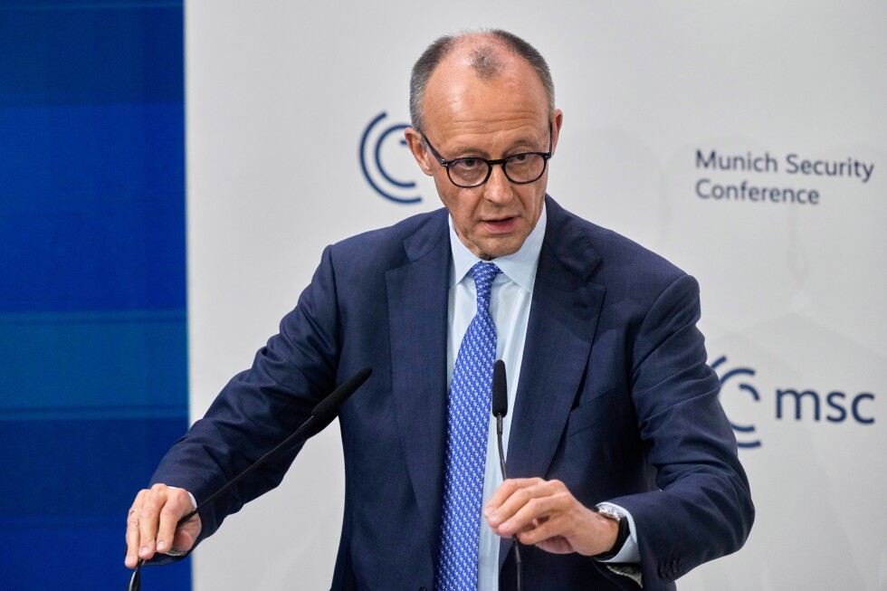 Germany’s leader calls on the US and Europe to ‘repair and revive trans-Atlantic trust together’