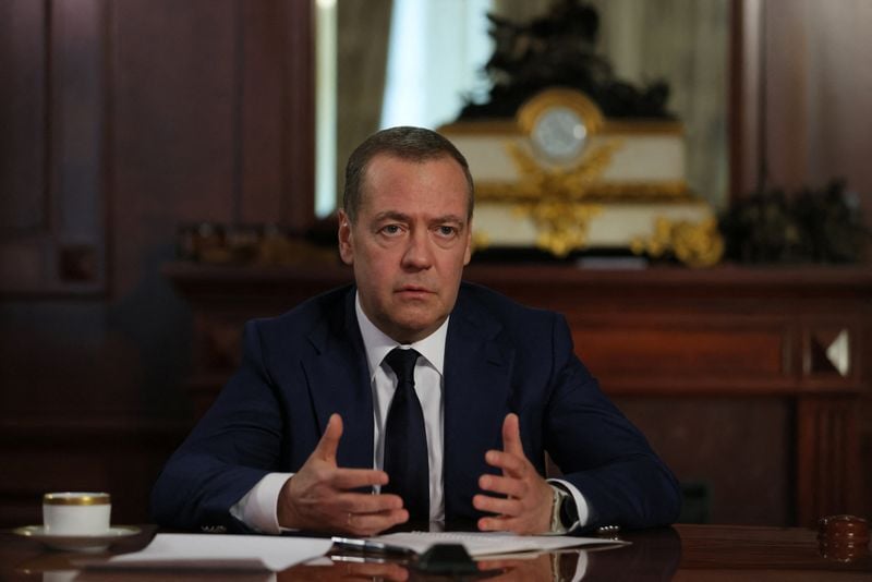 Russia’s Medvedev Rejects Allegations of Threatening Greenland