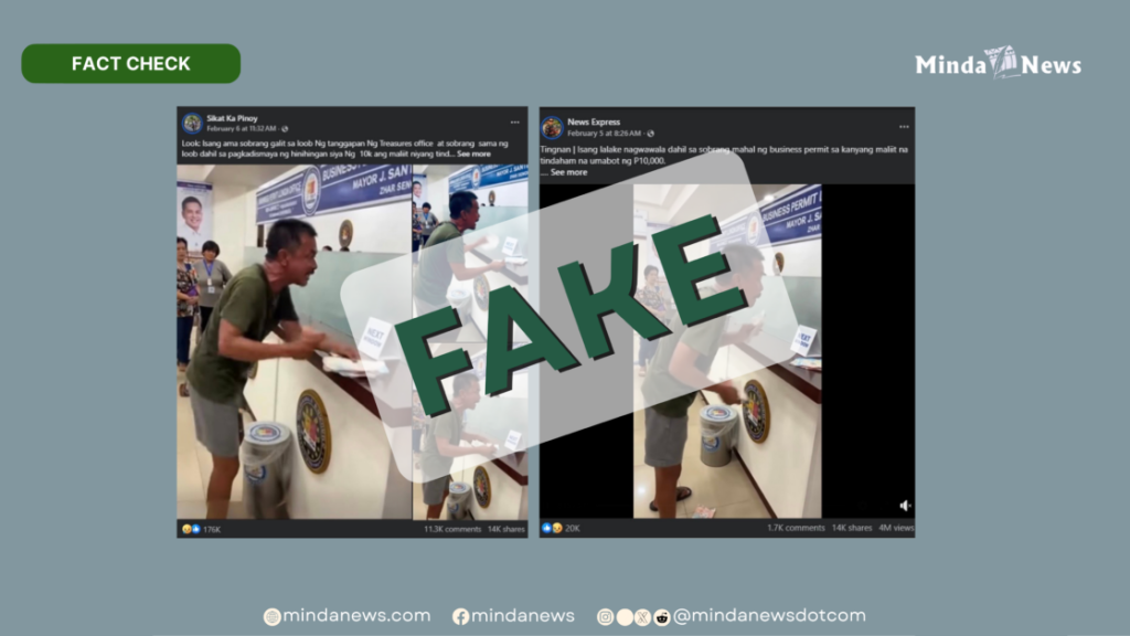 FACT CHECK: Viral “Business Permit Rant” Video Confirmed as AI-Generated