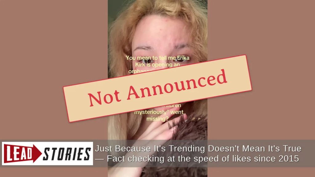 Kirk Denies Orphanage Rumor Falsely Linked to Charlie