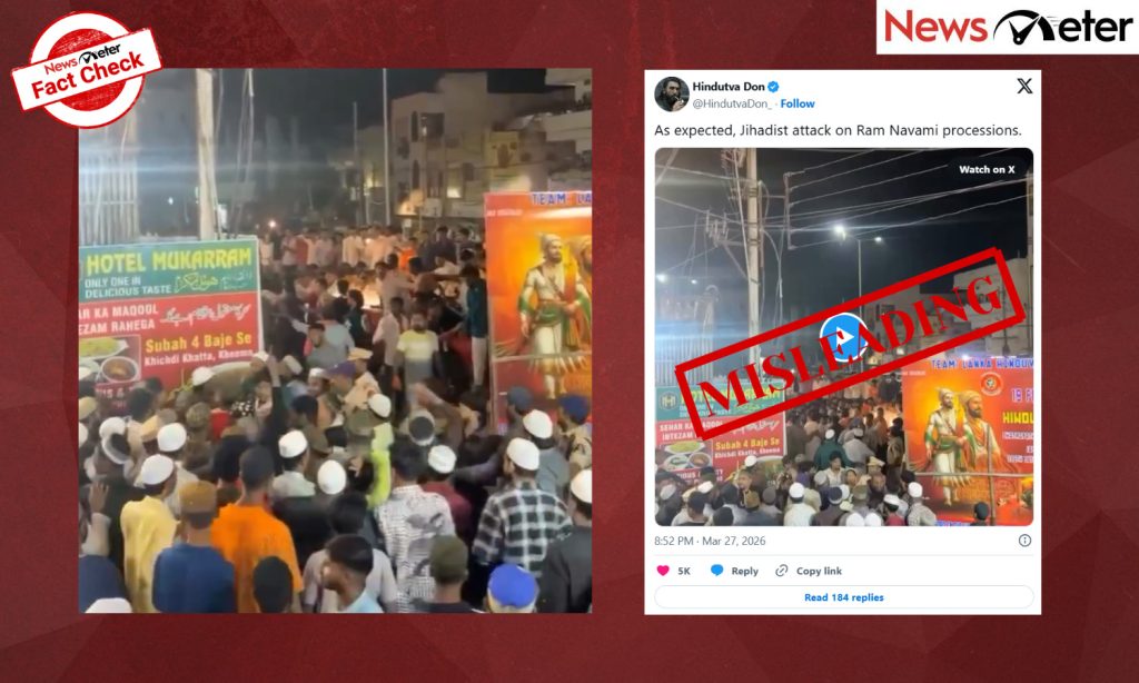 Hyderabad Footage Falsely Linked to Ram Navami Procession Attack
