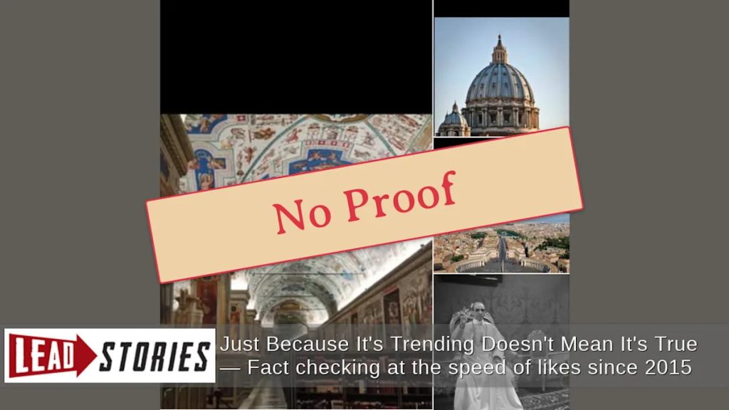 Vatican Denies Closing Secret Archives in Response to Epstein Files