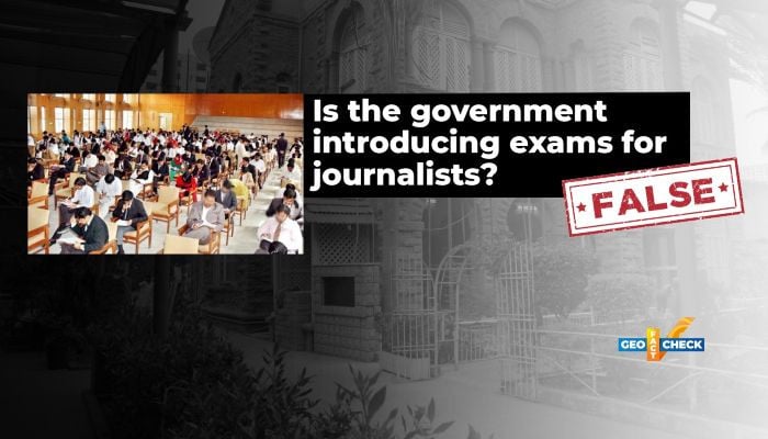 Government Not Planning Journalist Exams, Viral Claim Debunked