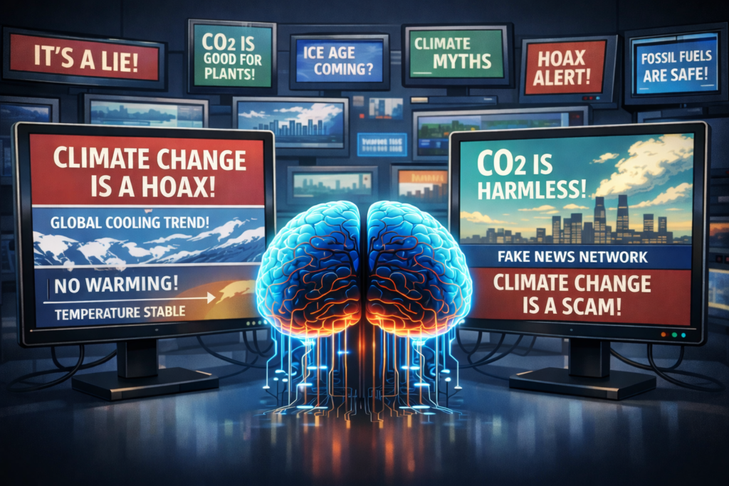 AI Accelerates Climate Disinformation, Experts Warn Trend Will Intensify