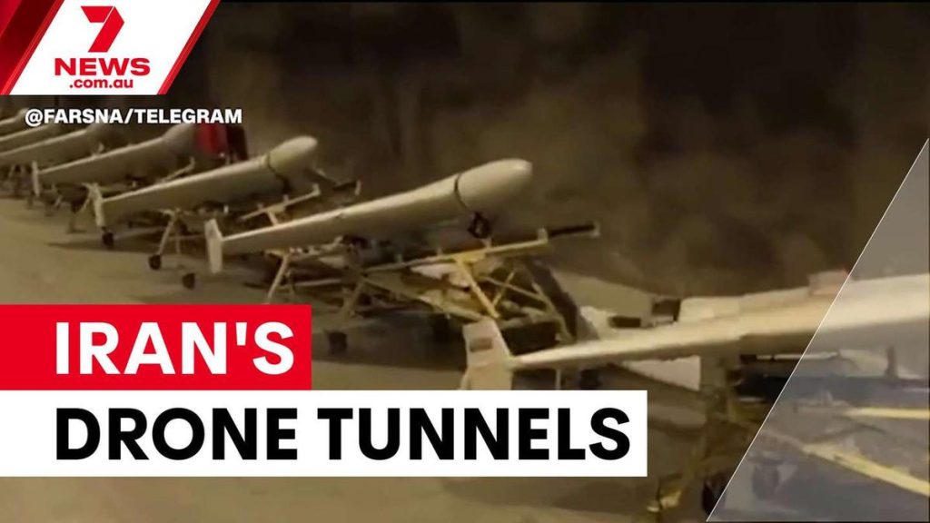 Iran Showcases Underground Drone Arsenal in State Propaganda Video