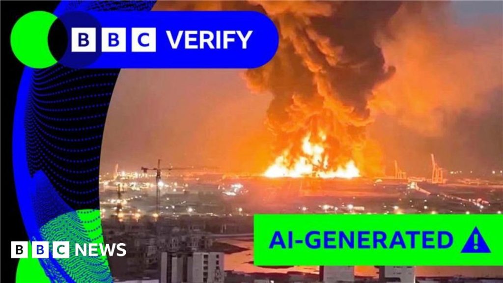 BBC Verify: AI-Generated Fakes and Disinformation Spread Online Amid Middle East Conflict