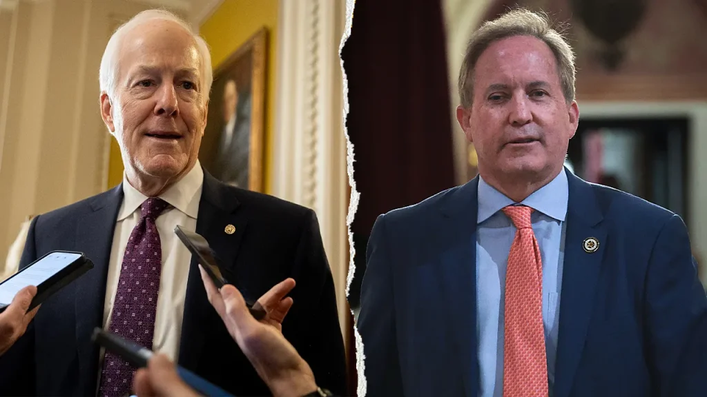 Texas Senate Primaries Heat Up: Cornyn Warns of Paxton Threat to GOP Majority as Democrats Face Racial Tensions