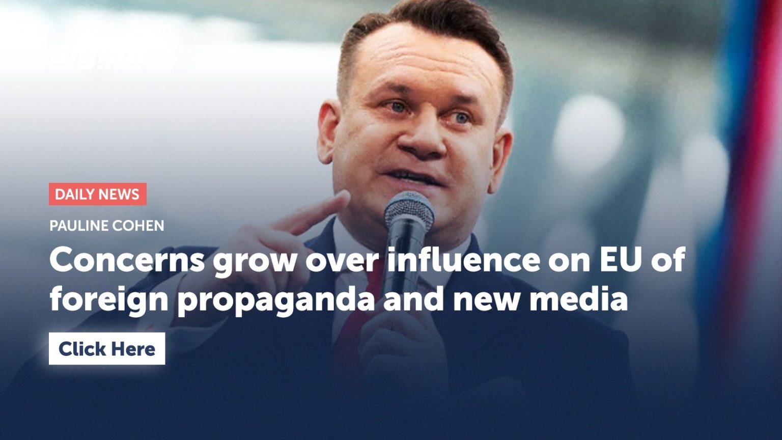 Concerns Grow Over Foreign Propaganda and New Media Influence on EU