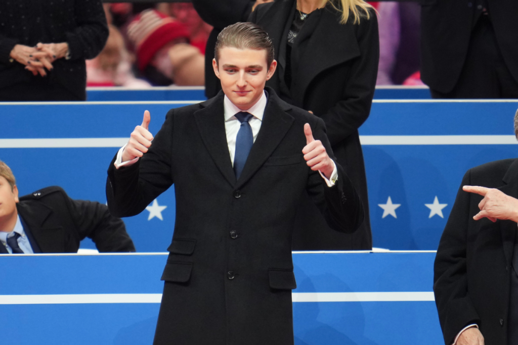 Barron Trump’s Height Sparks Viral Social Media Posts Amid Draft Speculation