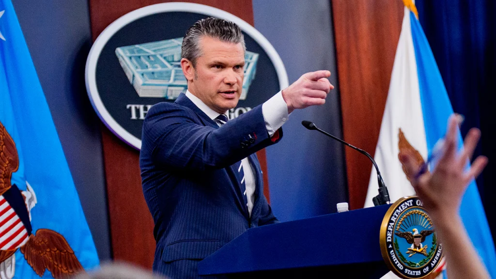 Pete Hegseth criticizes British response, claims Iran’s retaliation pushes allies toward US