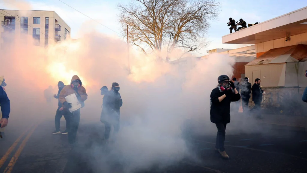 Appeals Court Temporarily Blocks Restrictions on Federal Agents’ Tear Gas Use at Portland ICE Protests