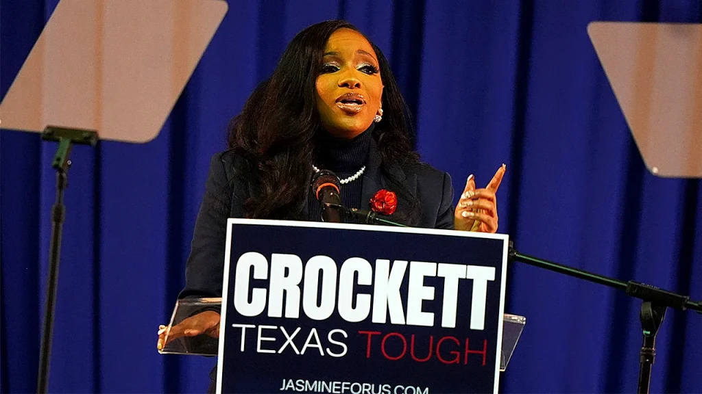 Crockett Claims Republicans Interfered in Democratic Primary Election
