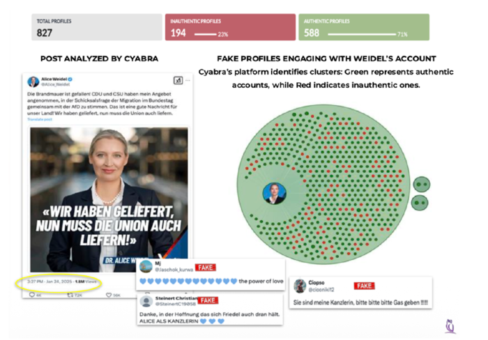 Foreign Interference in Public Opinion Confirmed Through Systematic Fake Account Networks