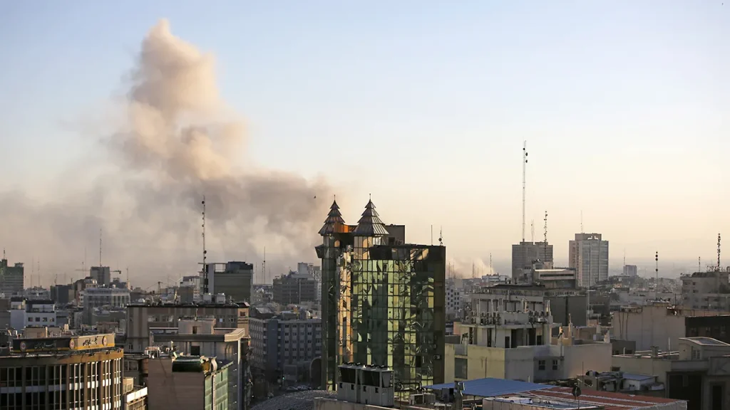 Israel Strikes Iranian Security Command Centers, Potentially Encouraging Domestic Unrest