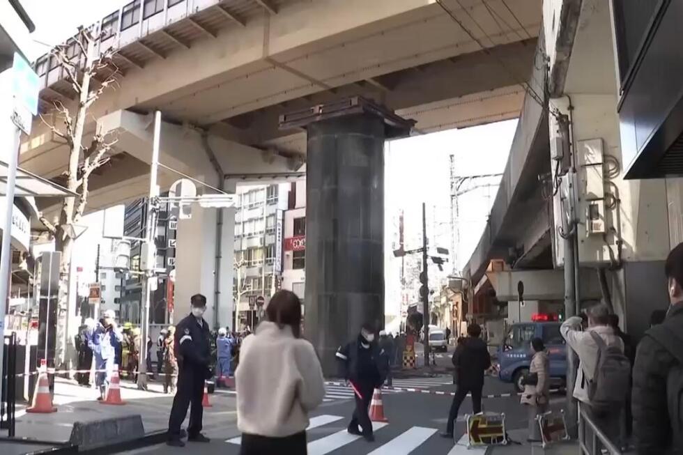 A giant steel pipe’s mysterious overnight growth spurt baffles a Japanese city