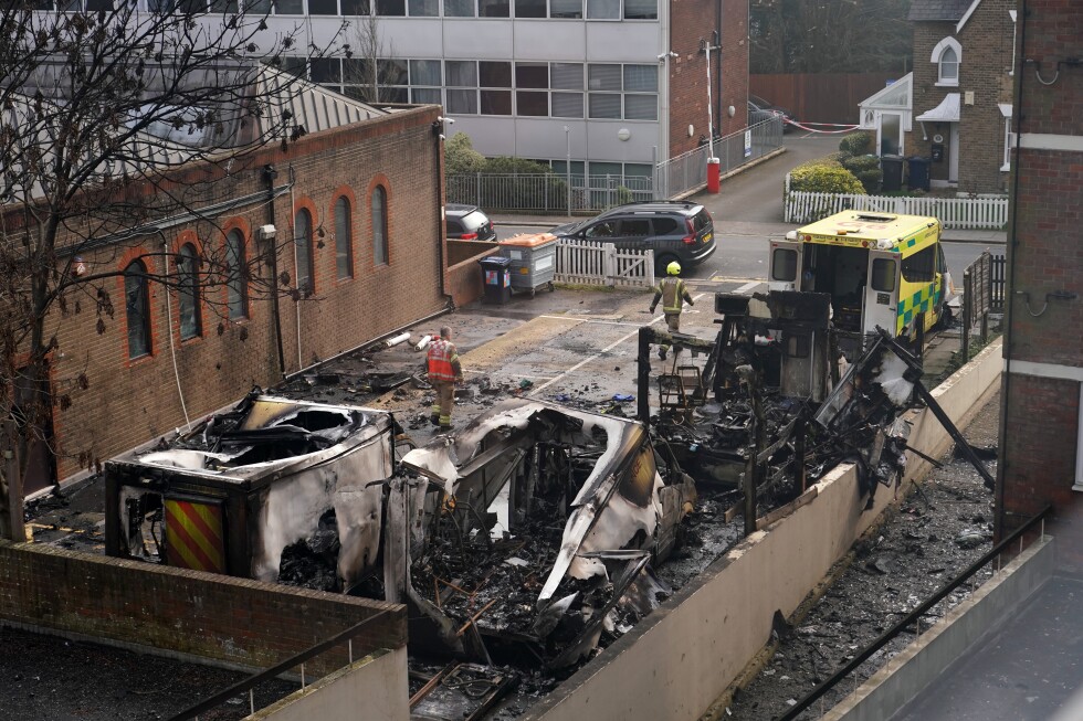 Jewish charity’s ambulances set on fire. UK counter-terror police probe it as antisemitic attack