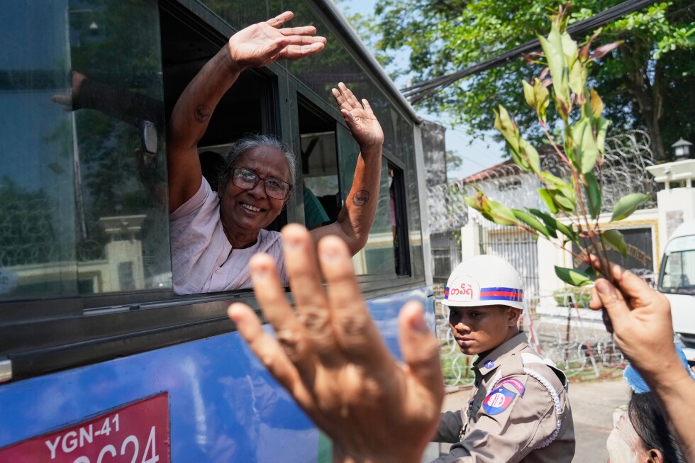 Myanmar’s military government pardons thousands of prisoners ahead of parliament convening