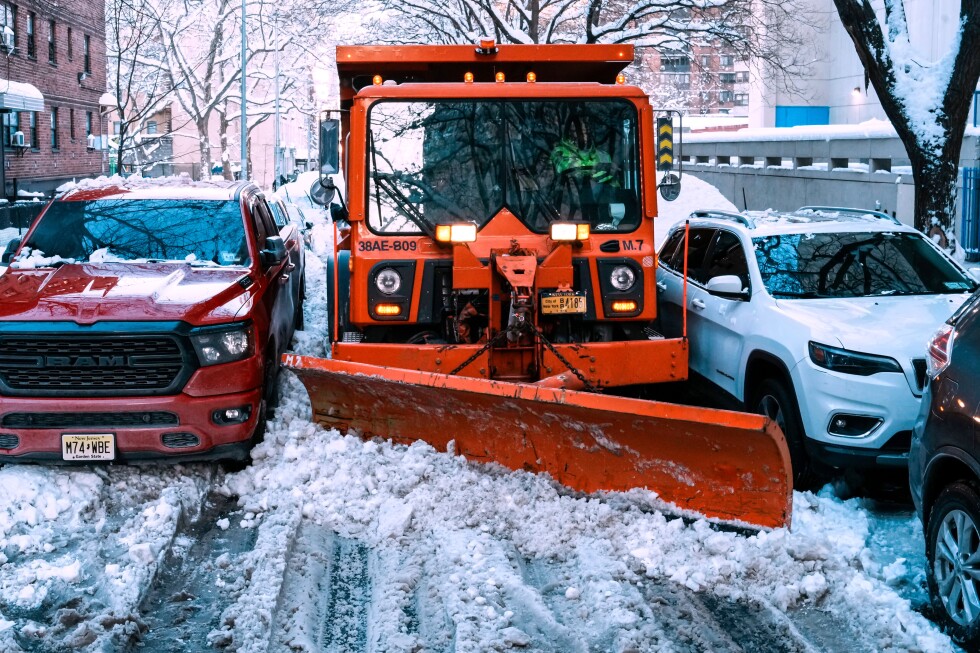 High-tech snowplows and AI help cities clean up from big storms