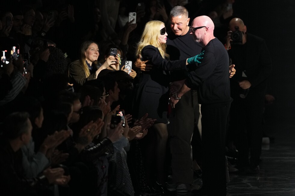 Madonna steals the spotlight at Dolce & Gabbana’s Milan Fashion Week runway show