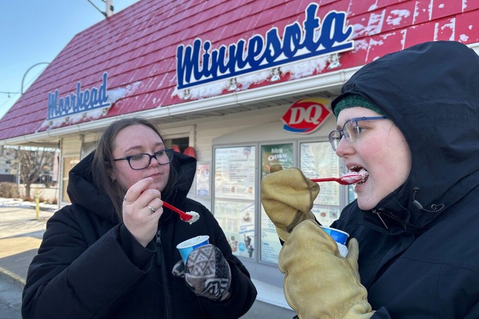 People line up for ice cream treats every March 1 at this Minnesota Dairy Queen. Why? It’s tradition