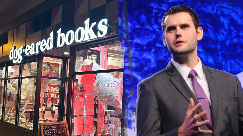 Senate Candidate’s Border Stance Questioned After Appearance at Bookstore Selling Anti-ICE Merchandise