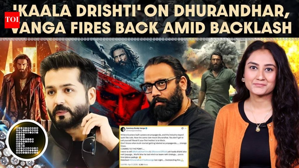 Director Sandeep Reddy Vanga Responds to Dhurandhar Criticism as Industry Remains Divided