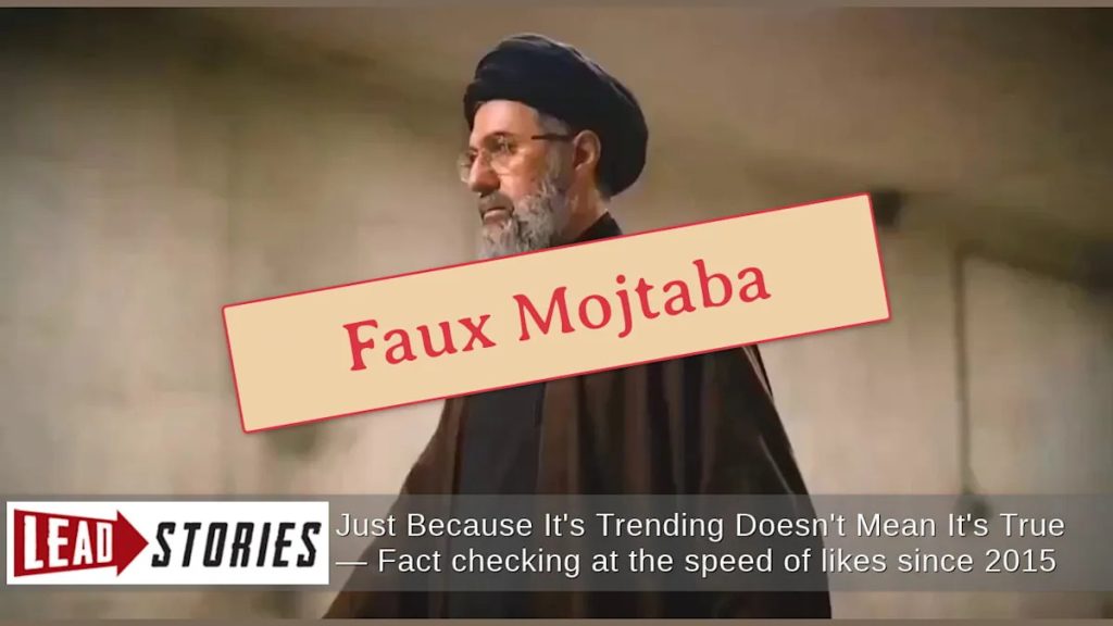Fact Check: No Video of Mojtaba Khamenei in Military Operations Room Posted by Iranian Officials