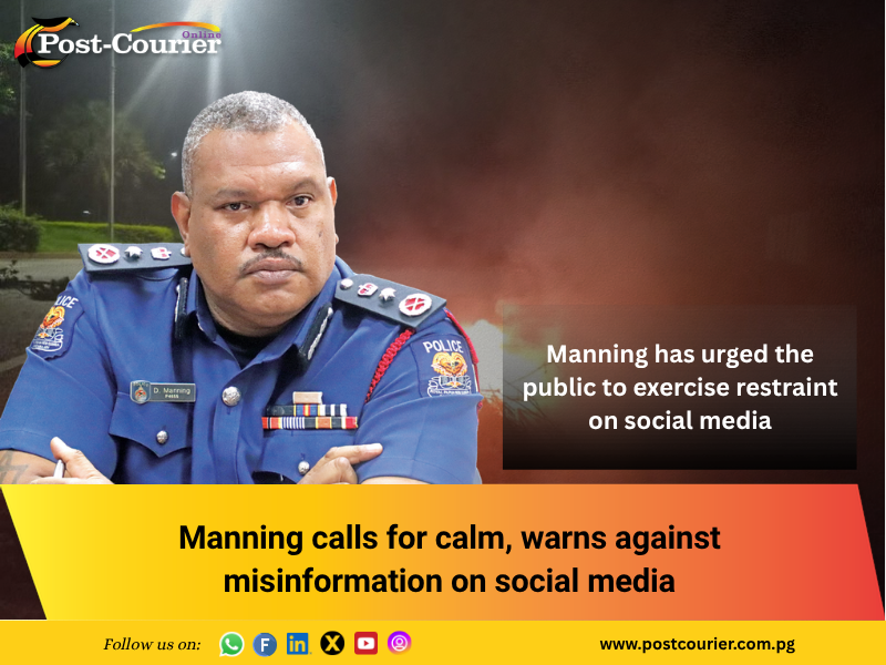 Manning Urges Calm, Cautions Against Social Media Misinformation