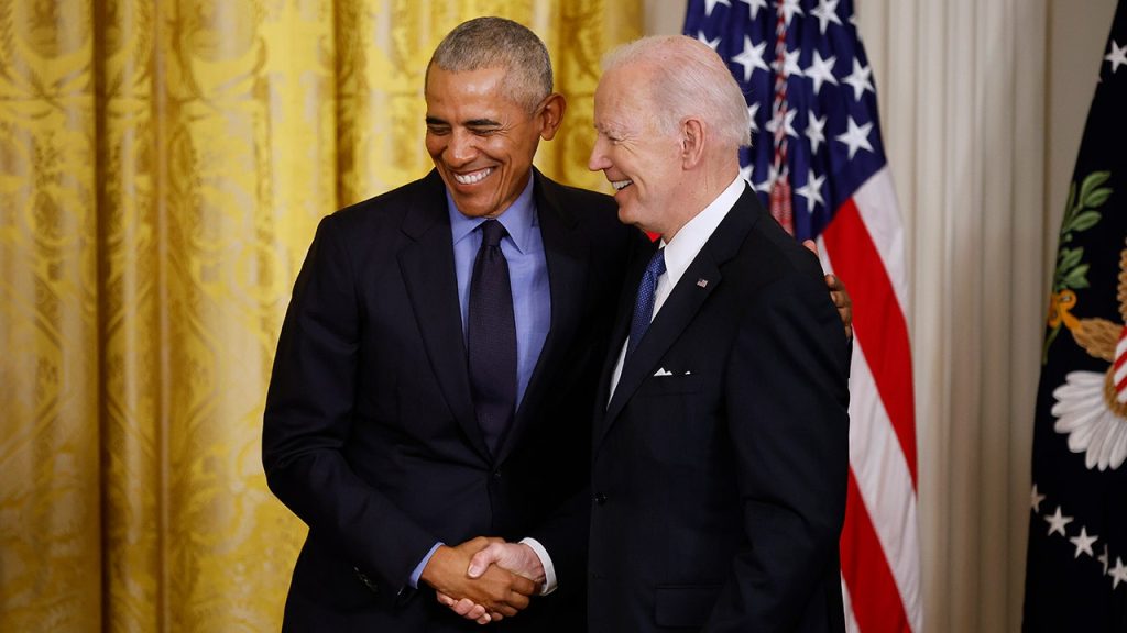 Biden Calls Trustee ‘Barack’ During Awkward Moment at Portrait Unveiling