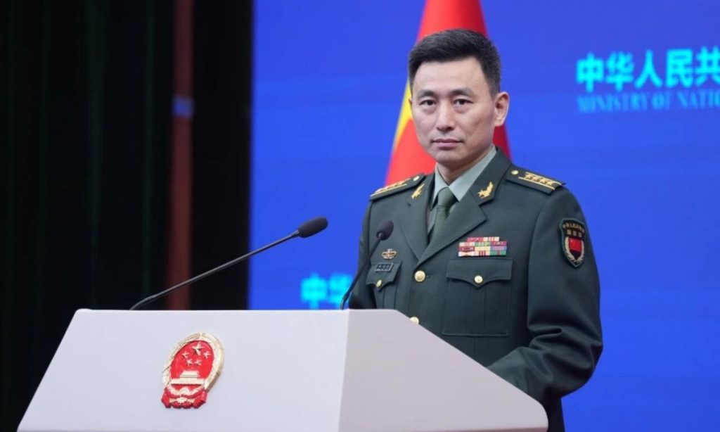 Chinese Defense Ministry Denies Allegations of Support for Iran