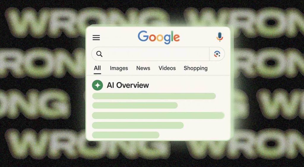 AI Overviews: 24/7 Source of Mass Misinformation