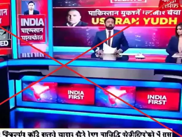 Fact Check: Doctored Video Falsely Shows Indian Anchor’s Outburst on Pakistan’s US-Iran Mediation