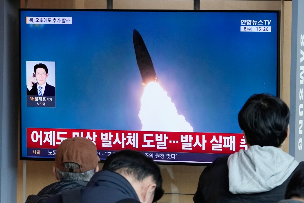 North Korea fires missiles after ridiculing South’s hopes for better ties