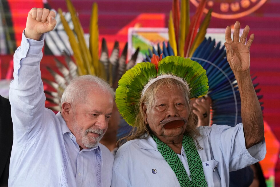 Indigenous leader Raoni backs Lula despite protesting against Amazon railway