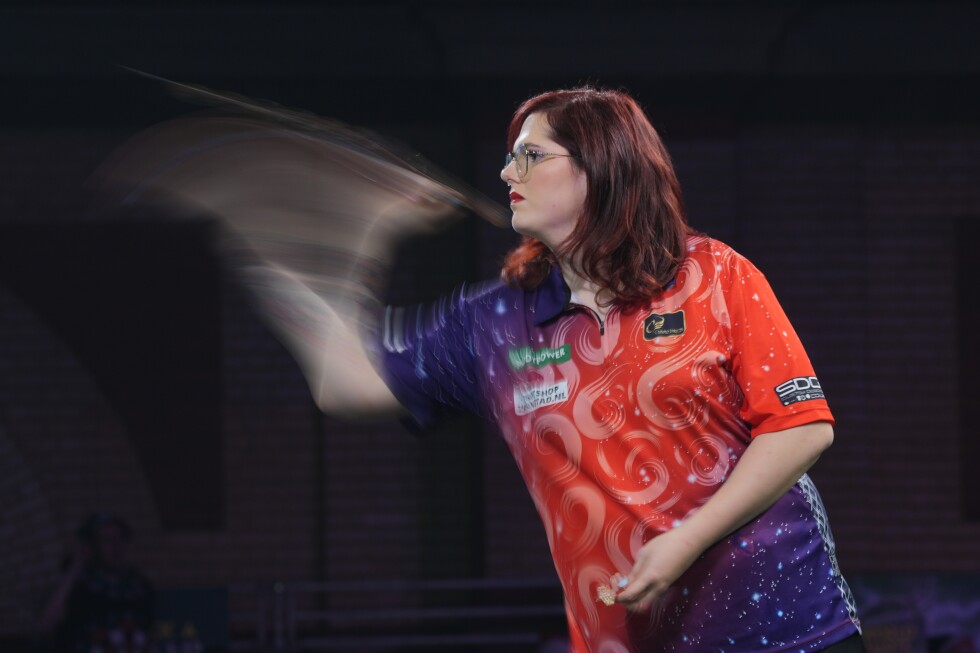 Transgender darts pro says she ‘just got retired’ by governing body’s policy change